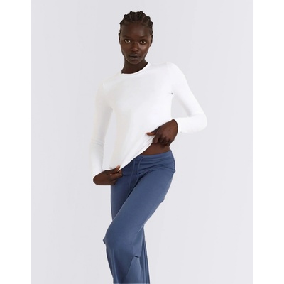 Organic Basics Everyday Regular Long Sleeve Tee White