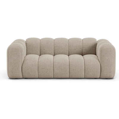 Micadoni Бежов шенилов диван 200 cm Lupine - Micadoni (MIC_2S_214_F1_LUPINE2)