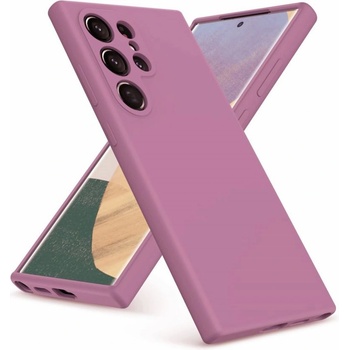 Samsung Кейс Silicone Lite за Samsung Galaxy S25 Ultra, Защита около камерата, Лавандула (4340)