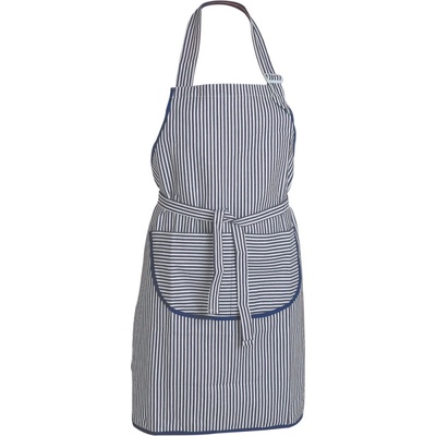 ČERVA Zástěra s kapsičkou VENUS bílá/modrá