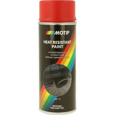 MOTIP Žáruvzdorný sprej 400ml červený do 300 °C