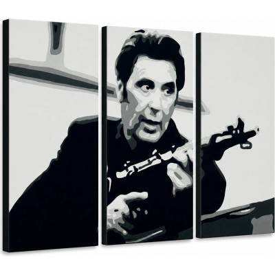 Ručne maľovaný POP Art obraz AL PACINO - 120x80 cm