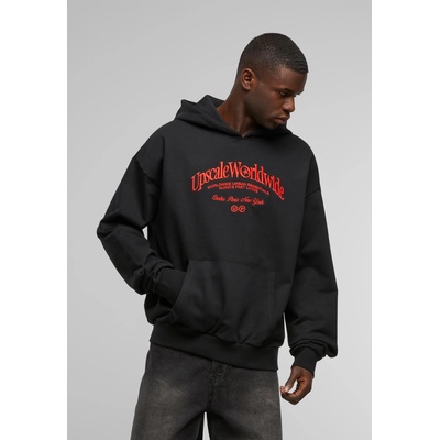 Mister Tee Upscale World Wide Heavy Oversize Hoody black XXLUB-MT3675-00007 - Бял, размер XXL