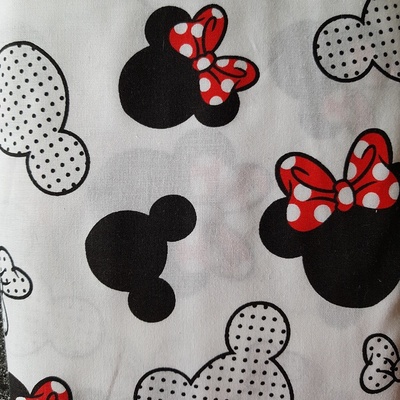 Mickey a Minie bavlna č.D54 1 metr 923 Český výrobce