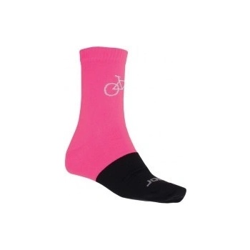 Sensor ponožky TOUR Merino wool růžováčerná