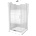 Mexen Rio 90x90 cm + tray square
