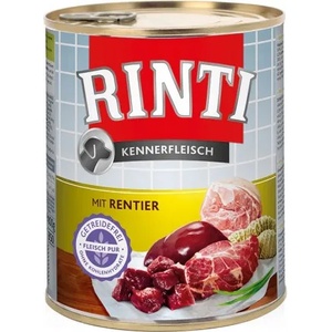 RINTI Kennerfleisch Adult - консерва за кучета с еленско месо - 800 гр - Германия