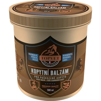 Topvet Kopytný balzám pre poškodené kopyto 500 ml