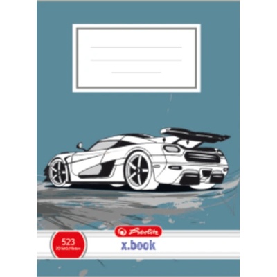 Herlitz Sešit A5 linkovaný 523 Sportovní auto