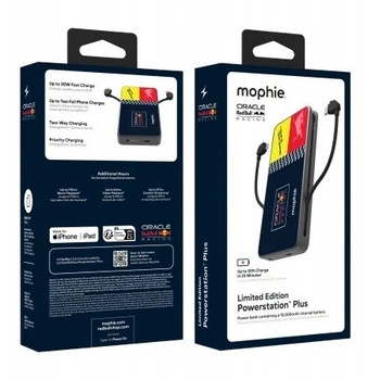 mophie Powerstation Plus 10K 10000mAh преносим зарядно устройство с USB-C и Lightning (MPH74)