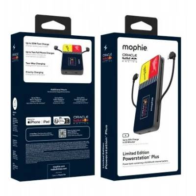 mophie Powerstation Plus 10K 10000mAh преносим зарядно устройство с USB-C и Lightning (MPH74)