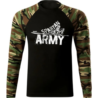 DRAGOWA FIT-T Тениска с дълъг ръкав Nabis, woodland, 160 г/м2 (8402)