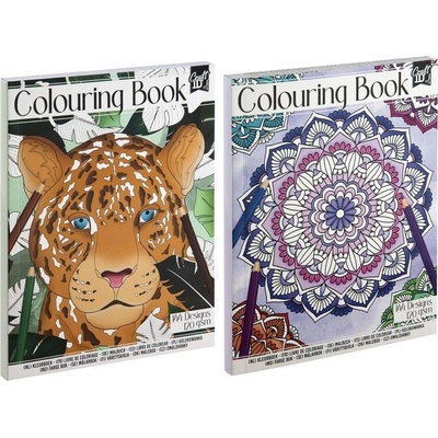 Craft ID Книжка за оцветяване, 72 листа, асорти, 48 броя (5525100231)