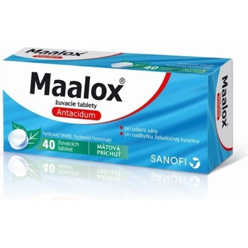 Maalox tbl.mnd.40 x 400 mg/400 mg