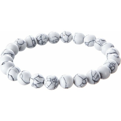 Pavona náramek s minerálními kameny howlit 43056.3