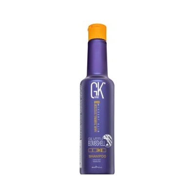 GK Hair Silver Bombshell Shampoo Неутрализиращ шампоан за платинено руса и сива коса 280 ml