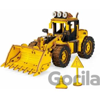 Robotime Rokr 3D dřevěné puzzle Buldozer 211 ks