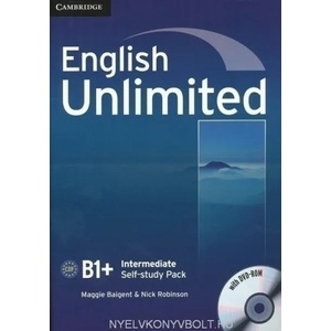 English Unlimited Intermediate Self-study Pack (Workbook with DVD-ROM) | Maggie Baigent, Nick Robinson (ISBN: 9780521151825)