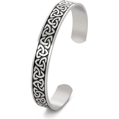 Impress Jewelry náramek z chirurgické oceli Vikingský uzel Valknut 2405031828083587