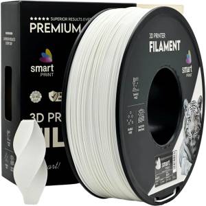 Smart Print FG-S2-E1, 3D филамент, ABS+, 1, 75 мм, 1000 г, Бял (White) (FG-S2-E1)