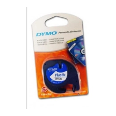 Páska DYMO 12mm/4m plast.bílá