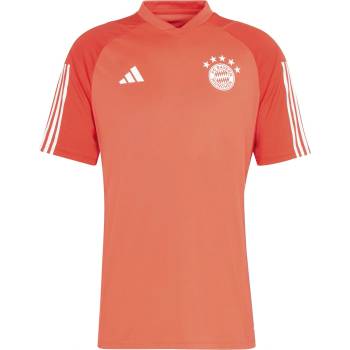 adidas Мъжка фланелка Adidas Bayern Munich Training Jersey 2023/2024 Mens - Red/White