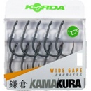 Korda Kamakura Wide Gape Barbless vel.4 10 ks