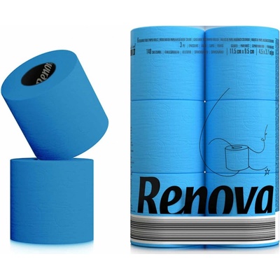 RENOVA Black Label modrý 3-vrstvý 6 ks
