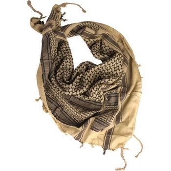 Mil-Tec арафатка, каки-черна, 110x110см (12611000)