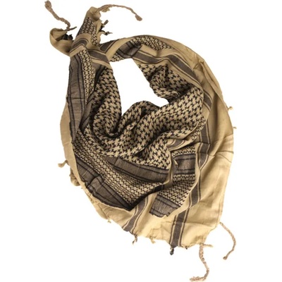 Mil-Tec арафатка, каки-черна, 110x110см (12611000)