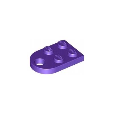 LEGO® 3176 plytký otvor 3x2 purpurový