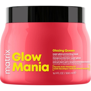 Matrix Glow Mania Glazing Queen Mask Маска за коса дамски 500ml