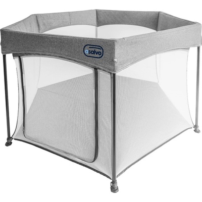Asalvo LUXEMBOURG maxi dětská ohrádka 150 x 150 grey – Zboží Dáma