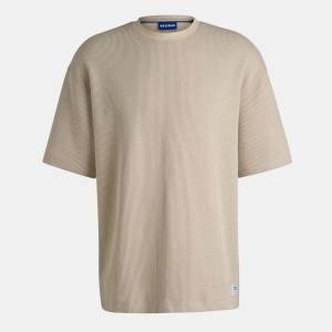 Hugo Тениска Hugo Waffle T-Shirt - White 121