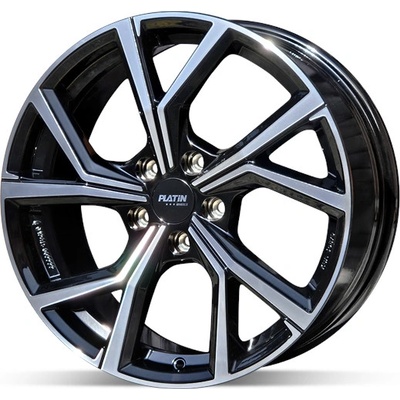 Platin P115 7x17 5x112 ET40 black gloss – Sleviste.cz