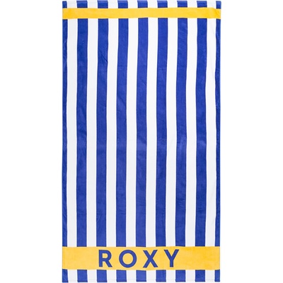 Roxy Плажна кърпа с надпис Cold Water в ослепително синьо