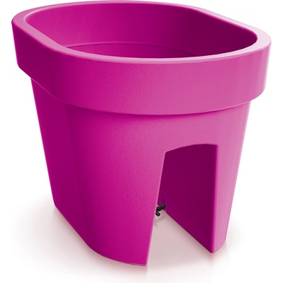 Prosperplast Kvetináč na zábradlie LOFLY RAILING 39,6 cm fuchsiová