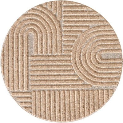 Ayyildiz Светлорозов кръгъл килим ø 160 cm Art 1121 - Ayyildiz Carpets (ART1601601121ROSE)