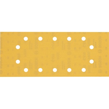 Bosch Brúsny papier EXPERT C470 so 14 otvormi pre orbitálne brúsky 115 x 280 mm, zrnitosť 400, 10 ks 2608900852