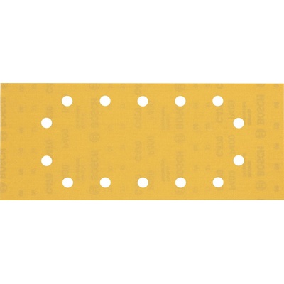 Bosch Brúsny papier EXPERT C470 so 14 otvormi pre orbitálne brúsky 115 x 280 mm, zrnitosť 400, 10 ks 2608900852
