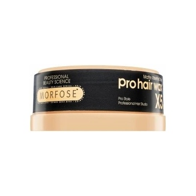 Morfose Pro Hair Wax X5 Men Matte Xtreme Style vosk na vlasy pre extra silnú fixáciu 150 ml
