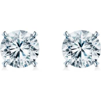 SAVICKI Обеци Share Your Love: бяло злато, диаманти