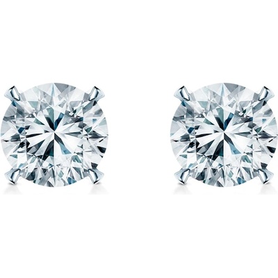 SAVICKI Обеци Share Your Love: бяло злато, диаманти