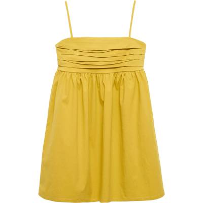 MANGO Лятна рокля 'Ziti' жълто, размер XL