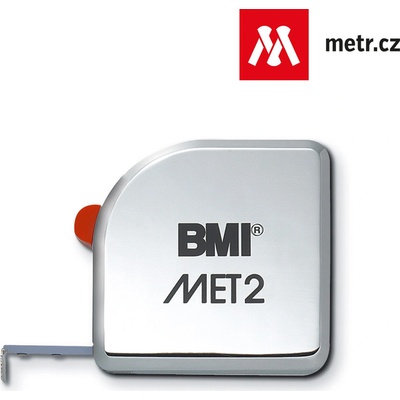 BMI Svinovací metr MET 2m zinkové tělo