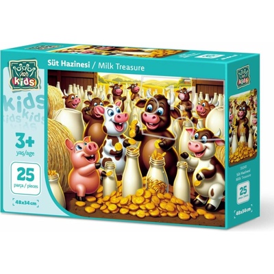 ART Mléčný poklad 25 dílků