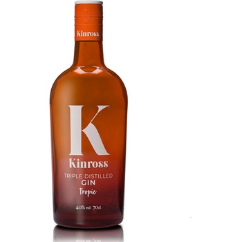 Kinross Tropic Gin 40% 0,7 l (holá láhev)