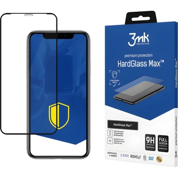 3mk Protection HardGlass Max - защитно стъкло за Apple iPhone 11 Pro Max - Черен KP20999 (20999)