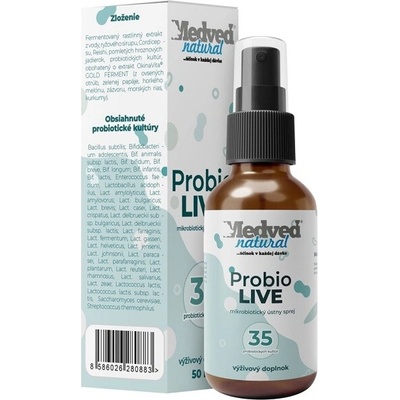 Medveď natural Probio LIVE 50 ml