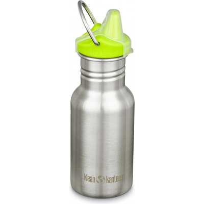 Klean Kanteen Детска бутилка за вода Klean kanteen Kid's Classic Narrow with Sippy Cap Water bottle - Brushed Stainless - размер 355 ml (533-1429-0111)